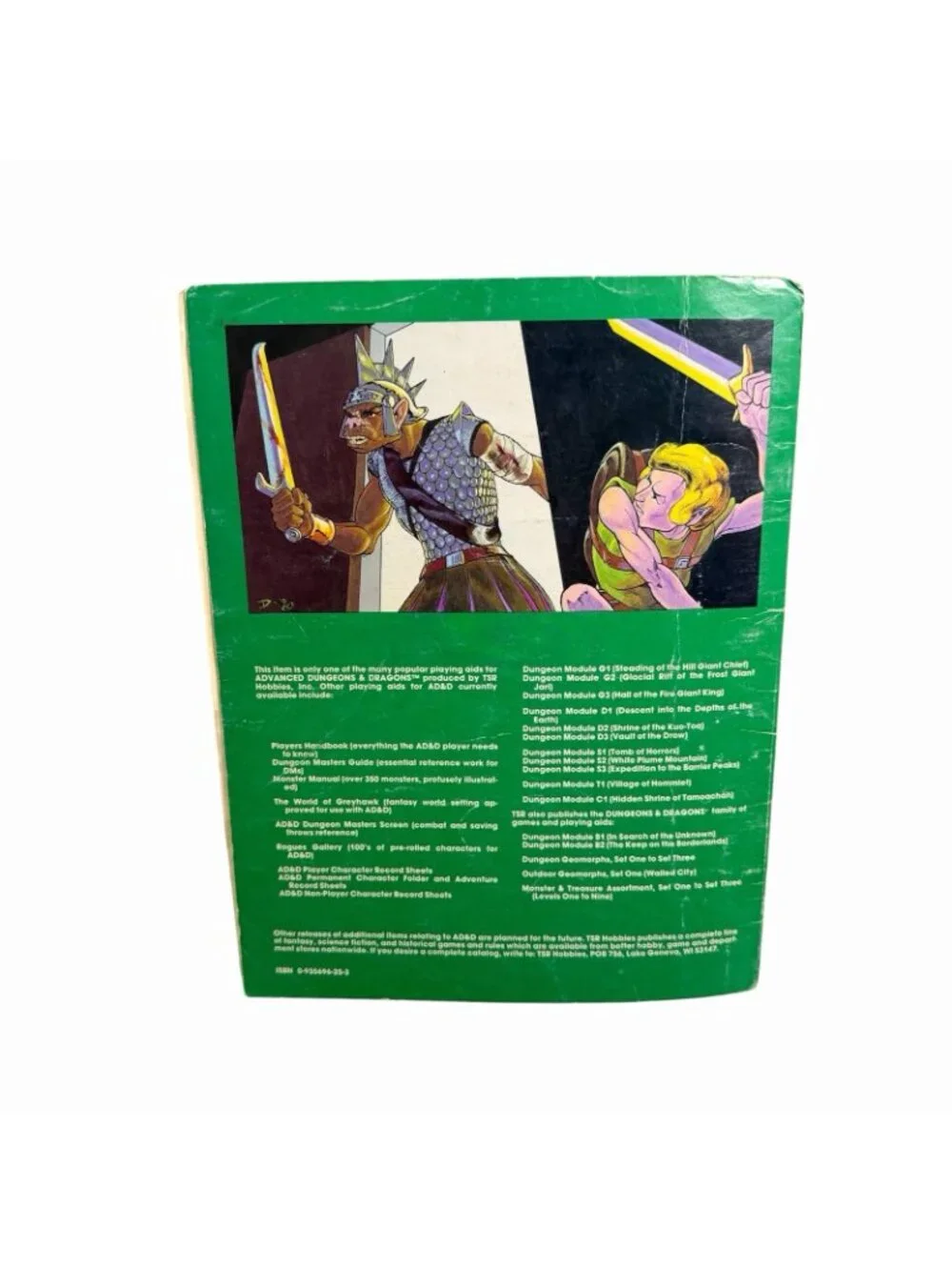 AD&D Advanced Dungeons and Dragons Module A1 Slave Pits of the Undercity TSR9039
